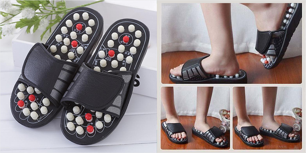 Which All Are The Health Benefits Of Acupressure Massage Slippers – Nutrafy  Wellness