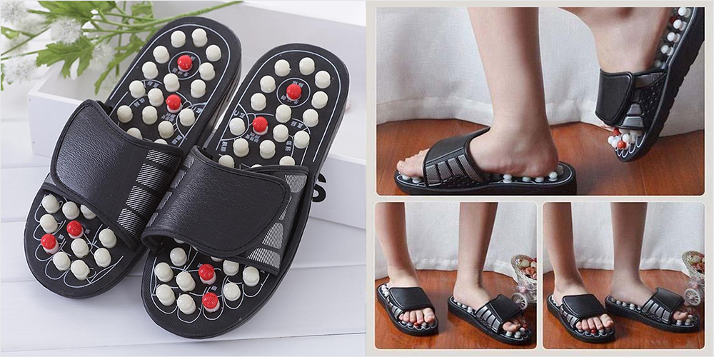 Foot massage flip discount flops