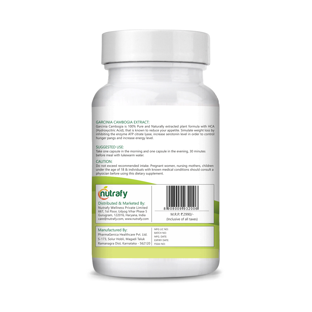 Nutrafy Garcinia Cambogia