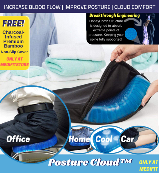 Posturecloud™ Spinal Alignment Comfort Cushion - Egg Sitter