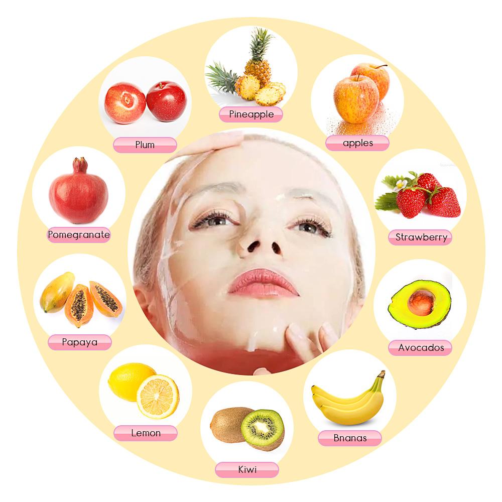 Natural Collagen Fruit Face Mask Machine