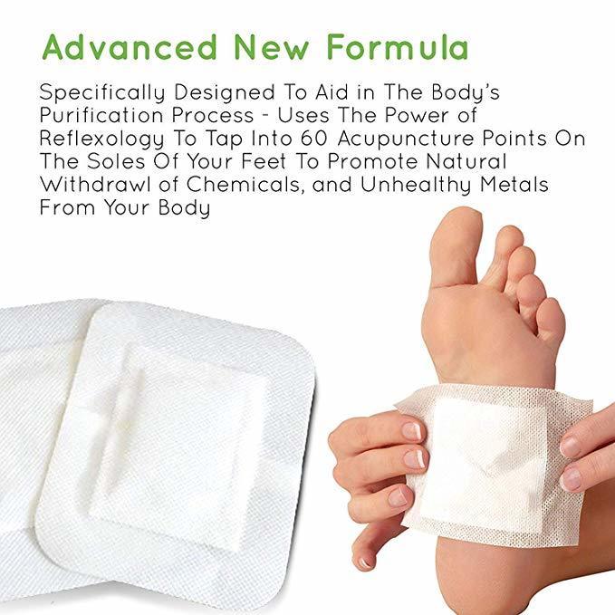 Detox Herbal Foot Patches ( Set of 30 pcs )